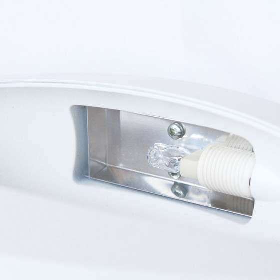 Image 1 of Vintage "Berio" Witte Lamp - Massief België