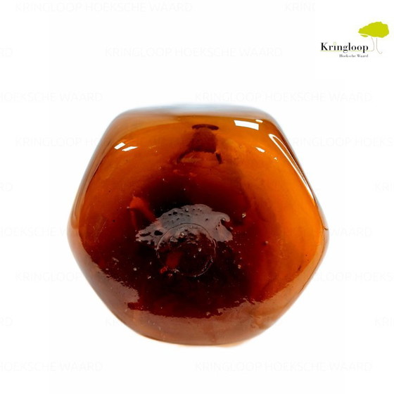 Image 1 of Glazen Vaas Bruin / Amber 