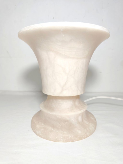 Marble table lamp. Spain, 1960s.