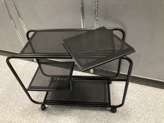 IKEA Serveerwagen Niels Gammelgaard 1988 Zwart Metaal – Metal (photo 3 of 6)