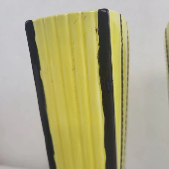 Paar keramische vazen, begin 20e eeuw – Porcelain, Ceramic (photo 6 of 7)