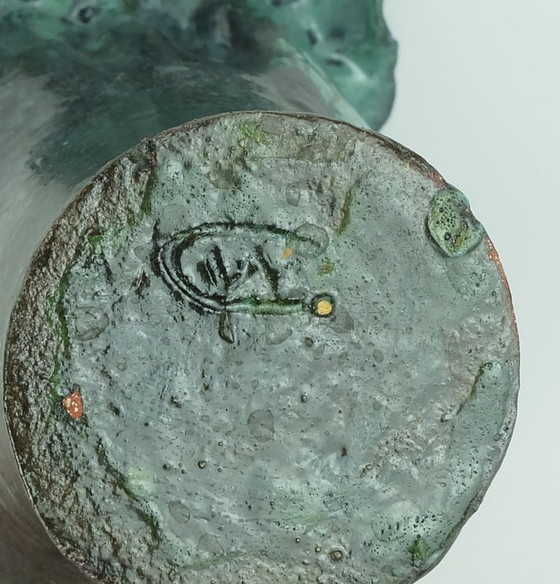 Image 1 of Dänische moderne Keramikvase, Schale, Keramikobjekt, Conny Walther, Dänemark, 1960er/70er Jahre