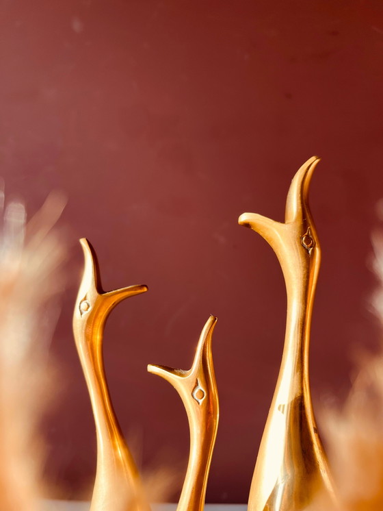 Image 1 of Set, Schöne Messing-Enten