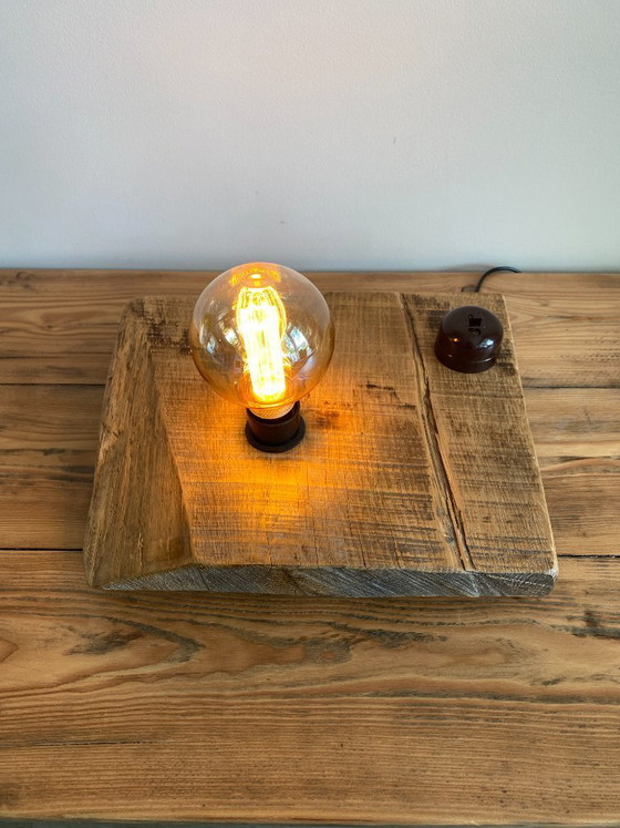 Image 1 of Table lamp, block lamp