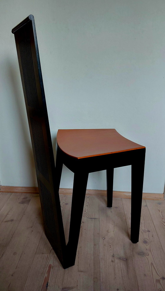 Image 1 of Cassina Lubekka Chair Stool Design Chair Branzi Italy