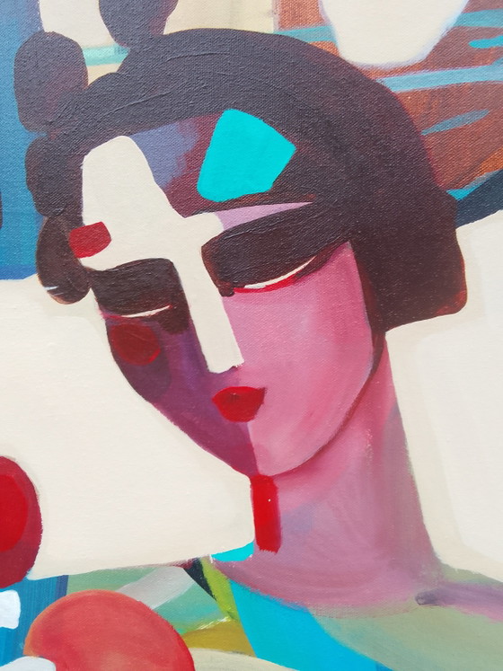 Acrylschilderij 70x150cm – Kunst, Canvas (photo 10 of 15)