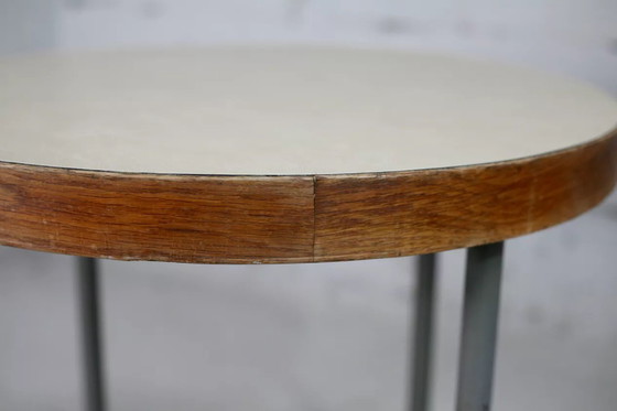 Image 1 of Mesa auxiliar con base de acero tubular