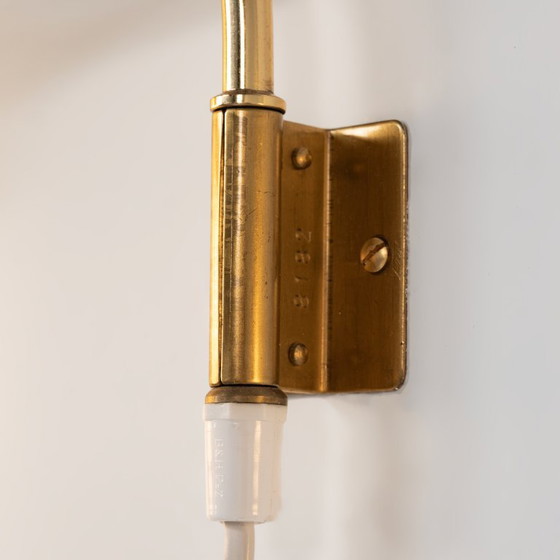 Lámpara de pared modelo 8182 de Falkenbergs Belysning, Suecia, años 60. Juego de 2 – Apliques, Brass (photo 8 of 9)