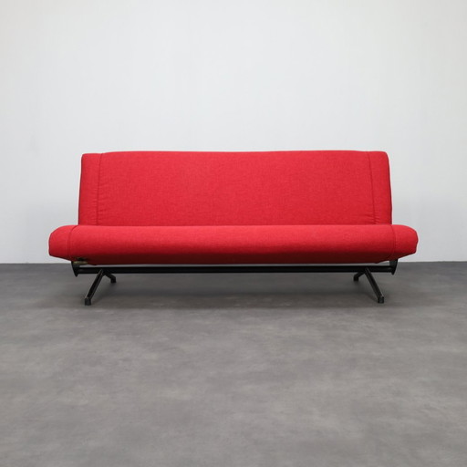 Sofa-Bed D70 by Osvaldo Borsani for Tecno, Italy, 1954