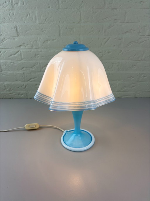 Lampe de table vintage Murano Fazzoletto – 1970
