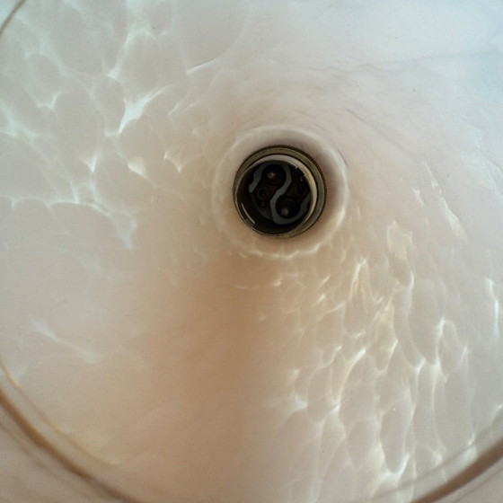 Image 1 of Coppia di applique da parete in vetro Clichy vintage