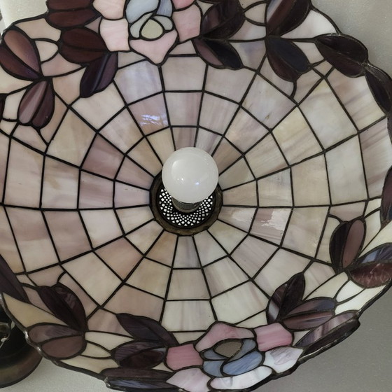 Image 1 of Lampada a sospensione Tiffany vintage