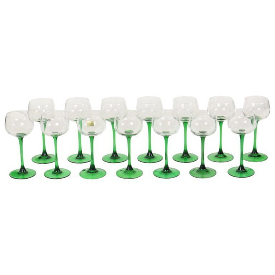 Image 1 of Set Van 14 Vintage Luminarc Wijnglazen