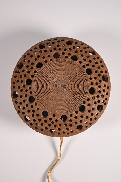 Danish ceramic wall lamp