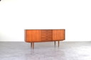 Credenza danese di metà secolo in teak, anni '60.