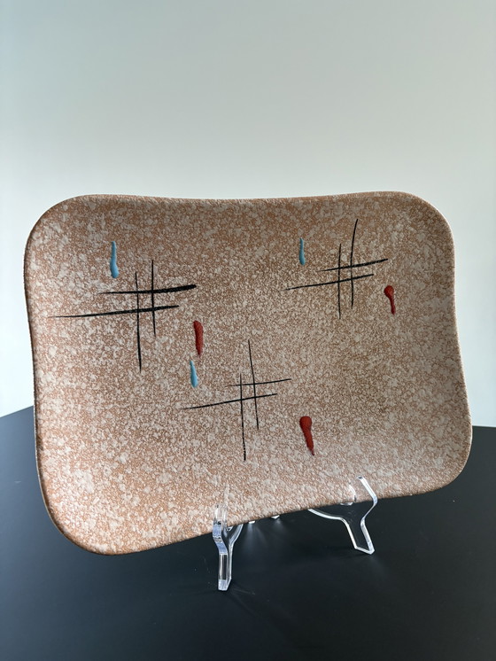 Image 1 of Bol en céramique classique du milieu du siècle par Scheurich, modèle 334