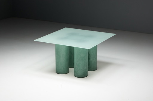 Serenissimo Esstisch von Lella & Massimo Vignelli für Acerbis, Italien, 1970er Jahre