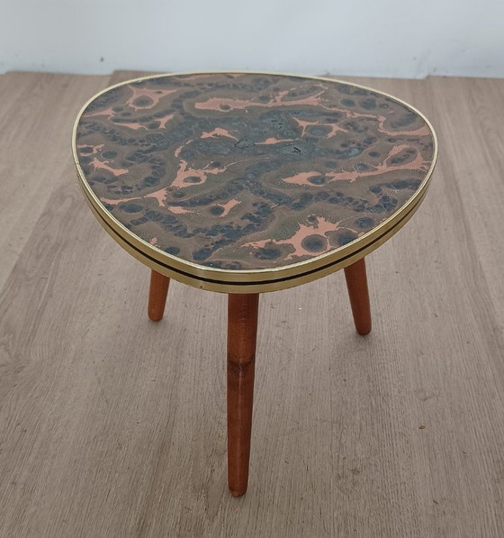 Tavolino anni Cinquanta – Tavolini, Metallo, Legno (photo 2 of 8)