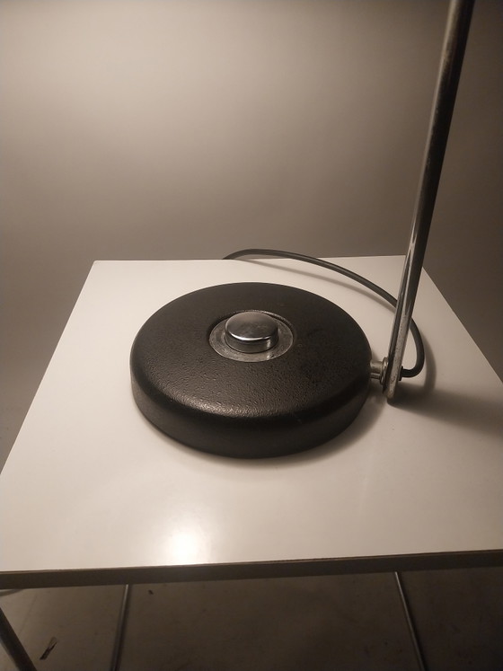 1 X Hillebrand Oslo 7004 Lámpara de mesa 1960s – Lámparas de mesa, Metal, Chrome, Vintage (photo 8 of 9)