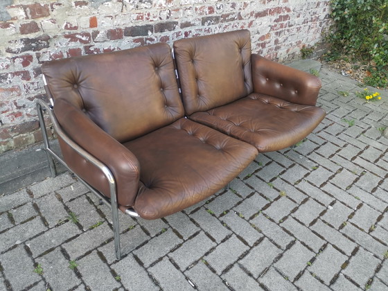 Image 1 of Divano in pelle Osaka a 2 posti di Martin Visser per 't Spectrum