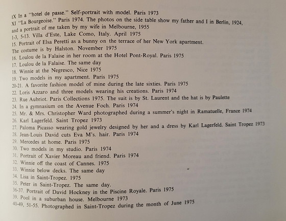 Image 1 of Helmut Newton Donne Bianche