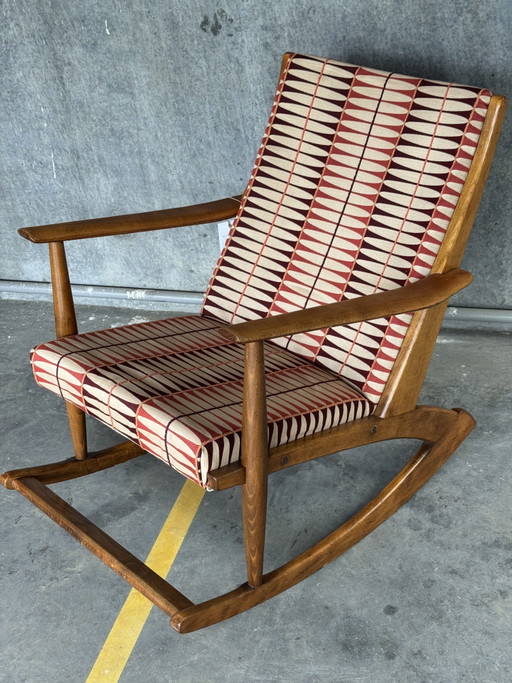 Holder Georg Jensen for Tonder Meubel Rocking Chair