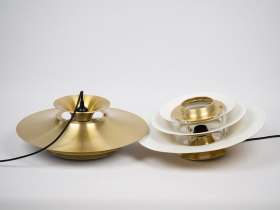 Image 1 of Paire de 2 lampes Vitrika vintage danoises des années 1980