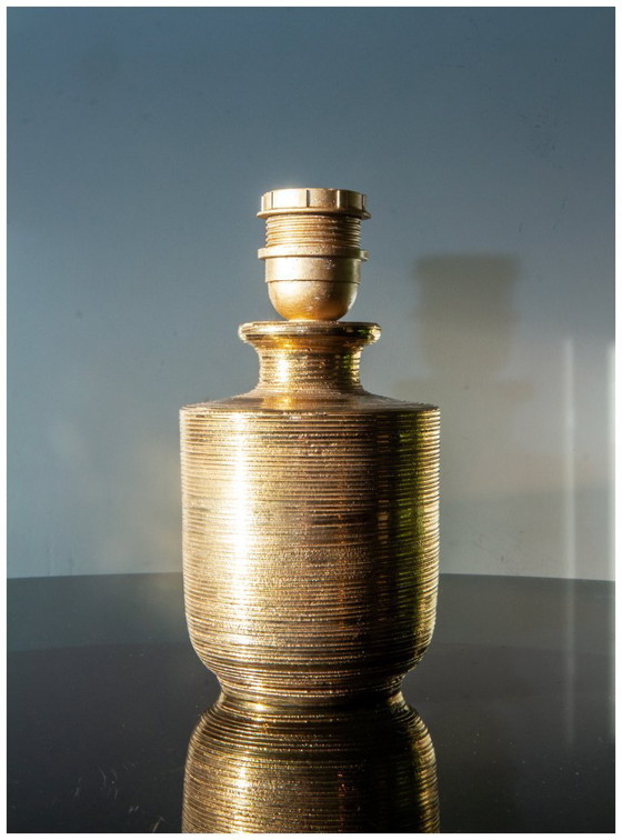 Image 1 of Pagina 1 di 9 Lampada italiana, 1960, ceramica attribuita ad Aldo Lonsi per Bitossi