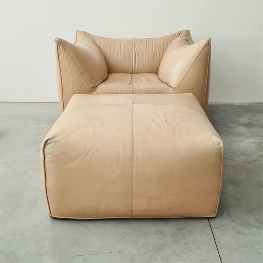 Mario Bellini Poltrona + pouf Le Bambole per B&amp;B Italia