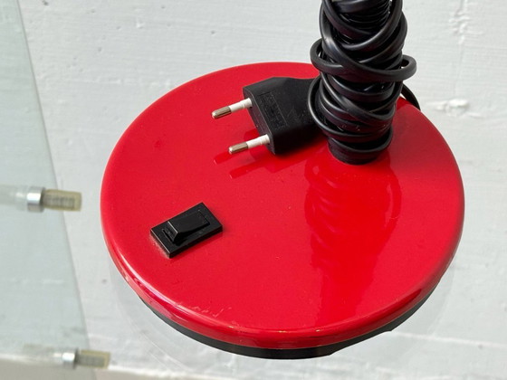 Image 1 of Lampada da tavolo con braccio flessibile nero di Lumes Lamps, anni '80.