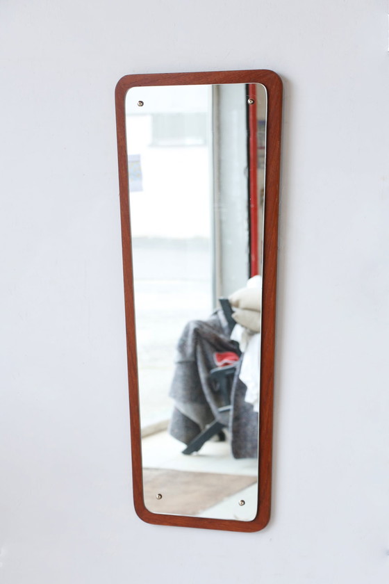 Image 1 of Vintage Scandinavian Teak Mirror - 60's - 28.03.25.02