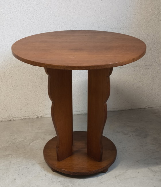 Image 1 of Fa. Poessée bijzettafel Amsterdamse School stijl