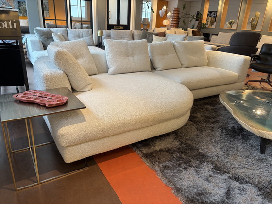 Image 1 of Minotti Alexander modulaire hoekbank boucle stof cat.G