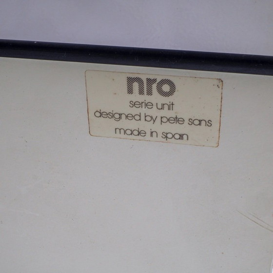 Image 1 of Metal Magazine Rack by Pete Sans for Nro