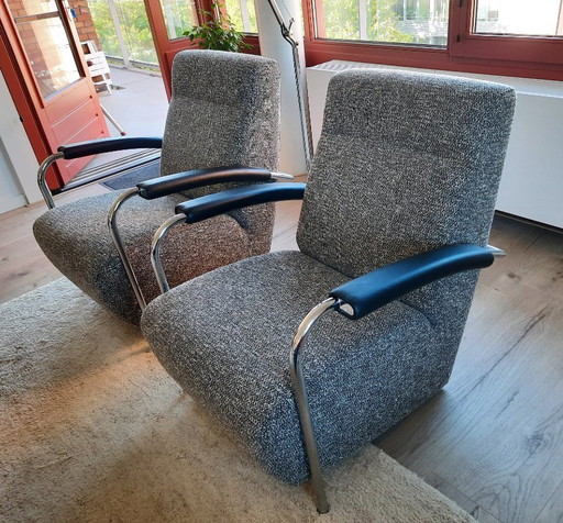 2x Leolux Scylla high back, 11 mois d'âge + note + garantie