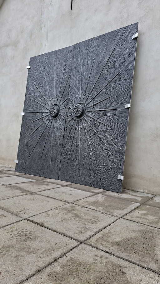 Brutalist brutalism door door vintage