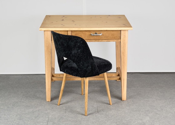 Vintage Wooden Table, Czechoslovakia – Dining tables (photo 11 of 15)