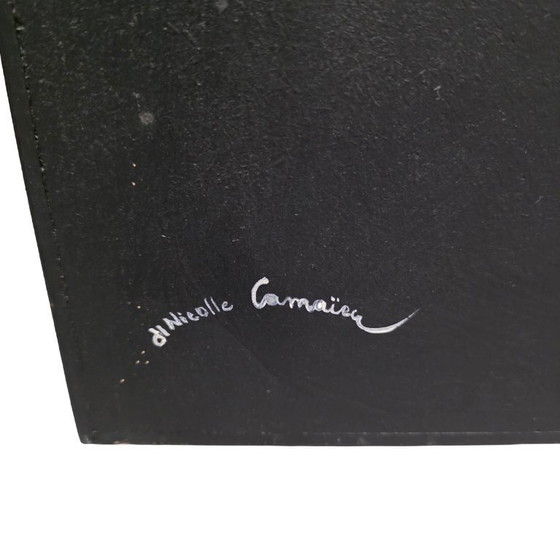 Image 1 of Specchio dal design vintage con uccelli