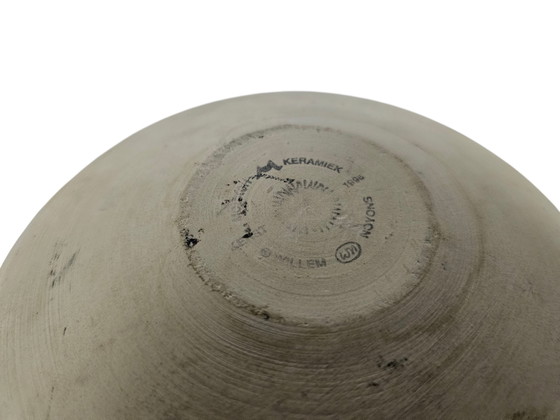 Image 1 of Willem Noyons - Mobach - lidded vase - stamped - Christmas 1995