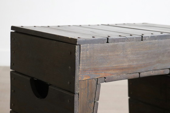 Image 1 of Dom Hans van der Laan Bossche School stool Netherlands 1970s