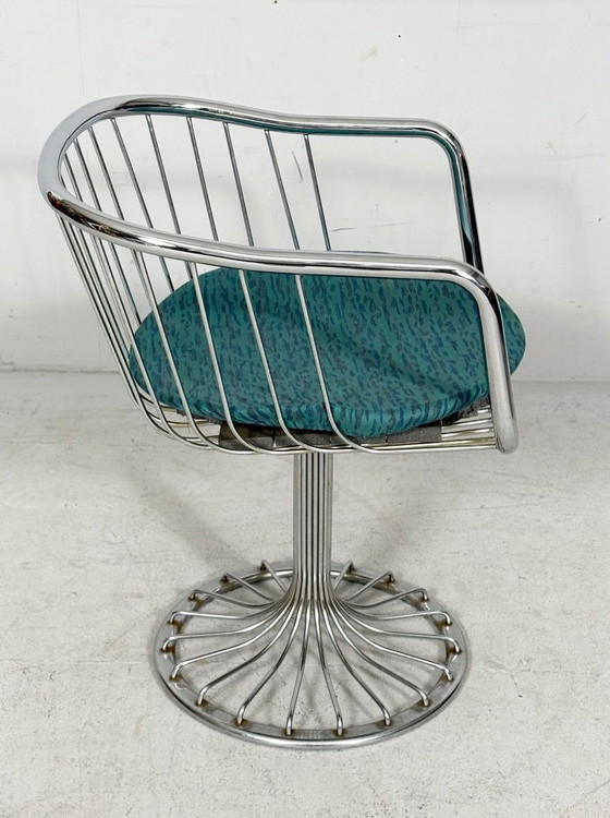 Image 1 of GASTONE RINALDI. Fauteuils/chaises style Mid-Century, Italie, années 1970