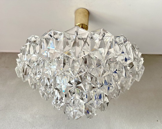 Vintage Grote Kinkeldey Kroonluchter – Crystal, Glass (photo 2 of 11)