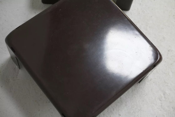 Image 1 of 4x Tavolini da caffè "Gatti" ad incastro, Mario Bellini Pubblicato da C&amp;B Italia