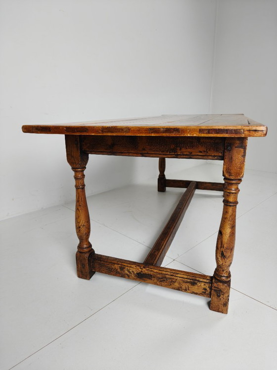 Image 1 of bellissimo tavolo da pranzo antico francese