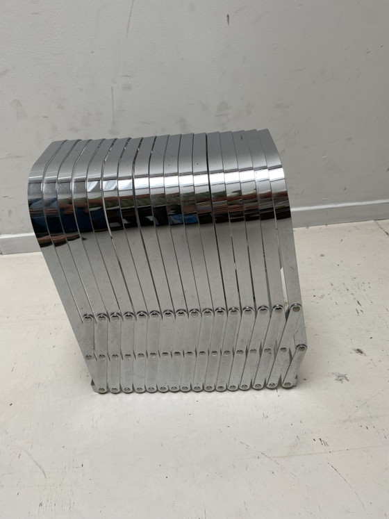 Image 1 of Magazine/Kranten Rek, Chroom, Harmonicamodel