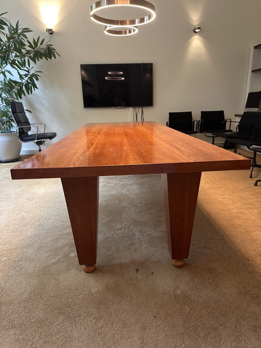Table de salle à manger en bois Jan des Bouvrie