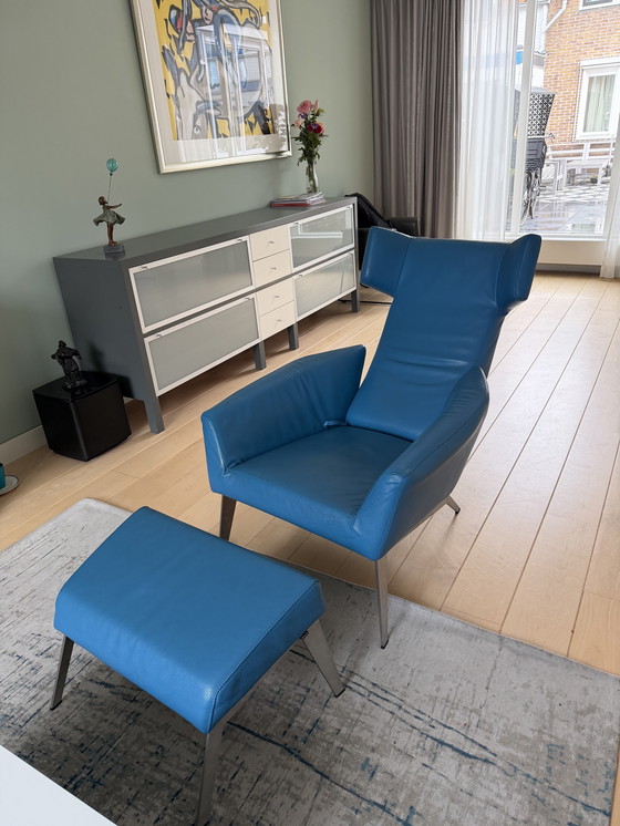 Image 1 of Leloux Elixer design fauteuil incl hocker