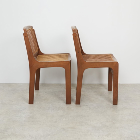 Image 1 of Weense rieten stoel van Gigi Sabadin, 1970