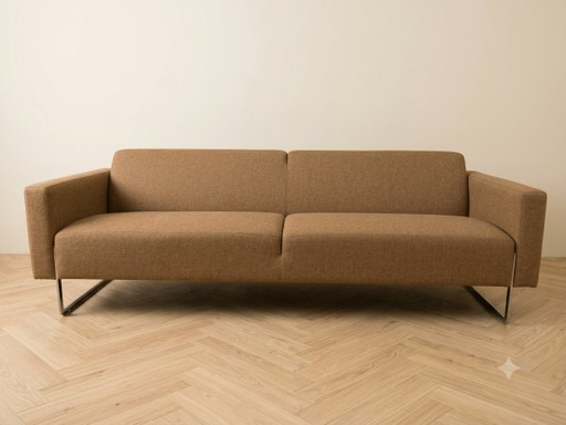 Artifort Mare | Canapé 3 places | Marron rénové – 3 5 zitsbanken, Wool, Metal