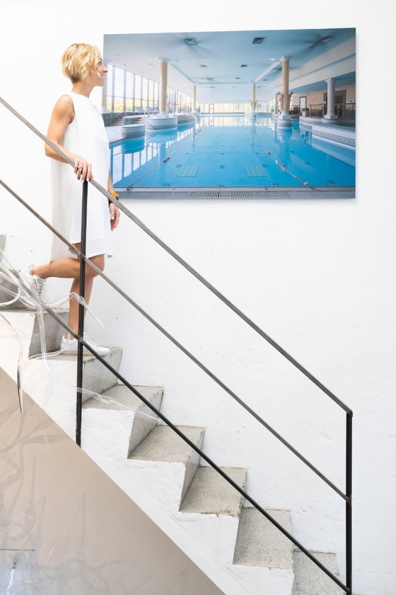 Image 1 of Piscina vuota — fotografia a colori montata su Dibond 100x150 cm